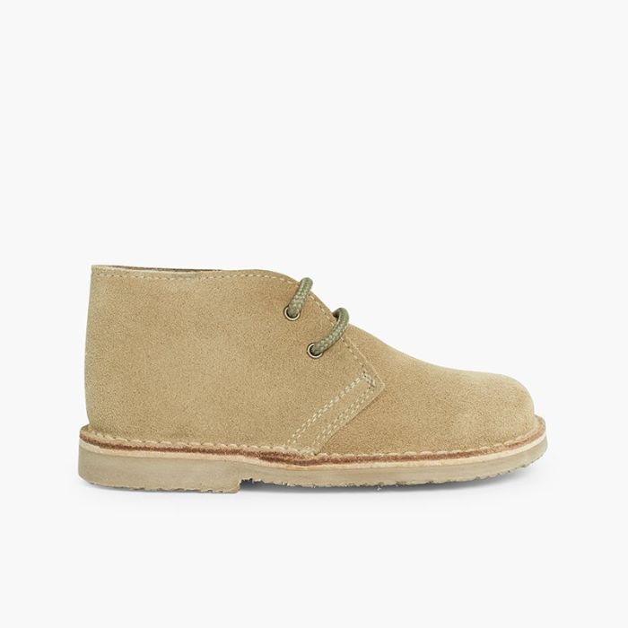 Pisacacas Niños Botas Safari Cordones