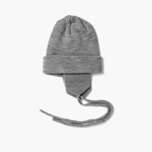 Gorro Bebe con orejeras CONDOR Gris Claro