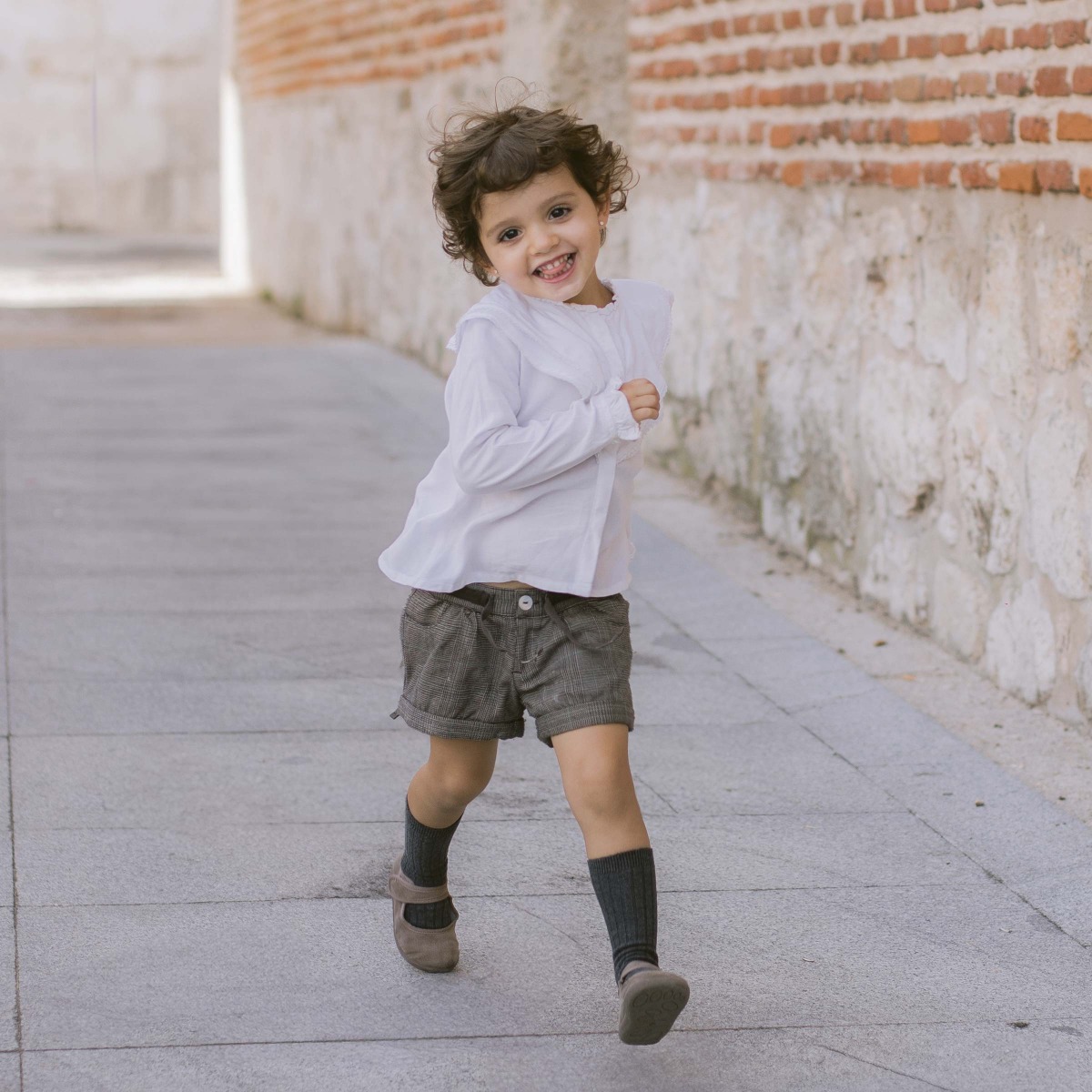 Merceditas De Bebé Niña Pisamonas - Serraje, Suela Blanda, Cierre De Tira Adherente - Fabricadas En España, Tallas Para Primeros Meses, Color Badana