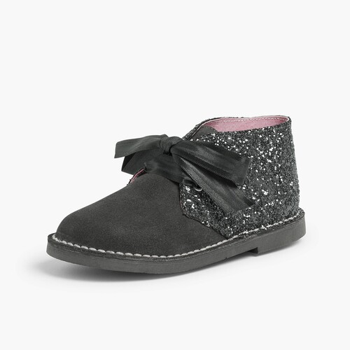 Pisacacas Glitter Niña Gris