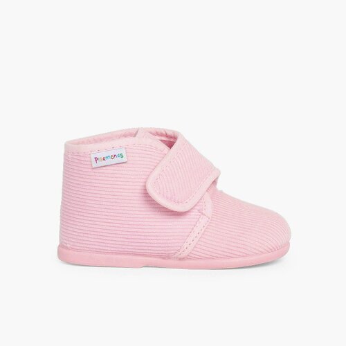 Zapatillas Casa Bota Pana Rosa
