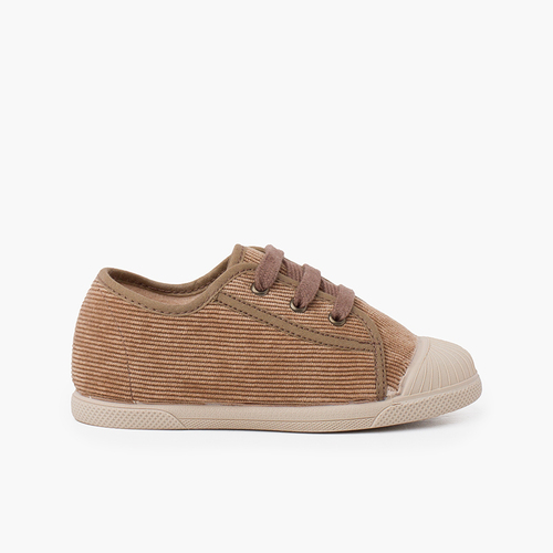 Zapatillas pana puntera goma niños Topo