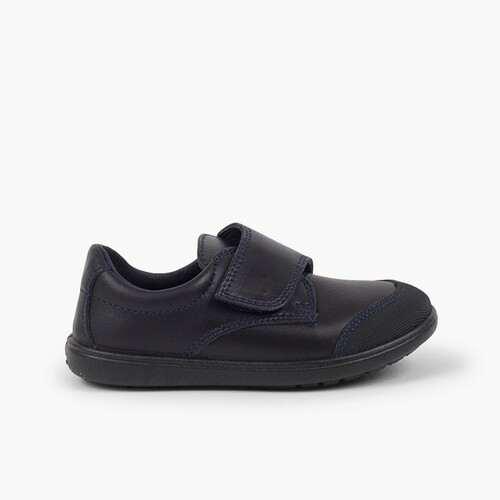 Zapato Colegial Lavable Niño con Puntera Reforzada  Azul Marino