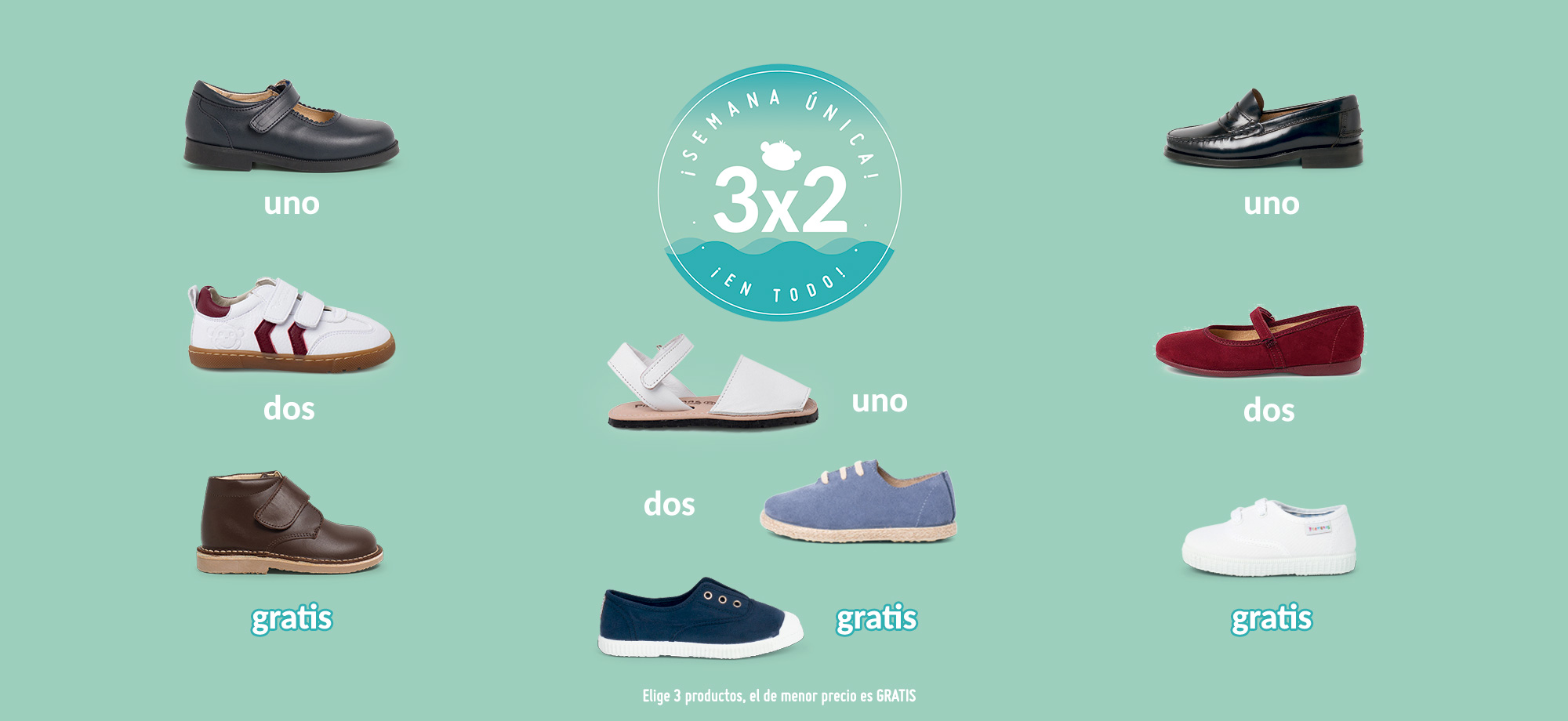 Packs 3x2 agosto 2025