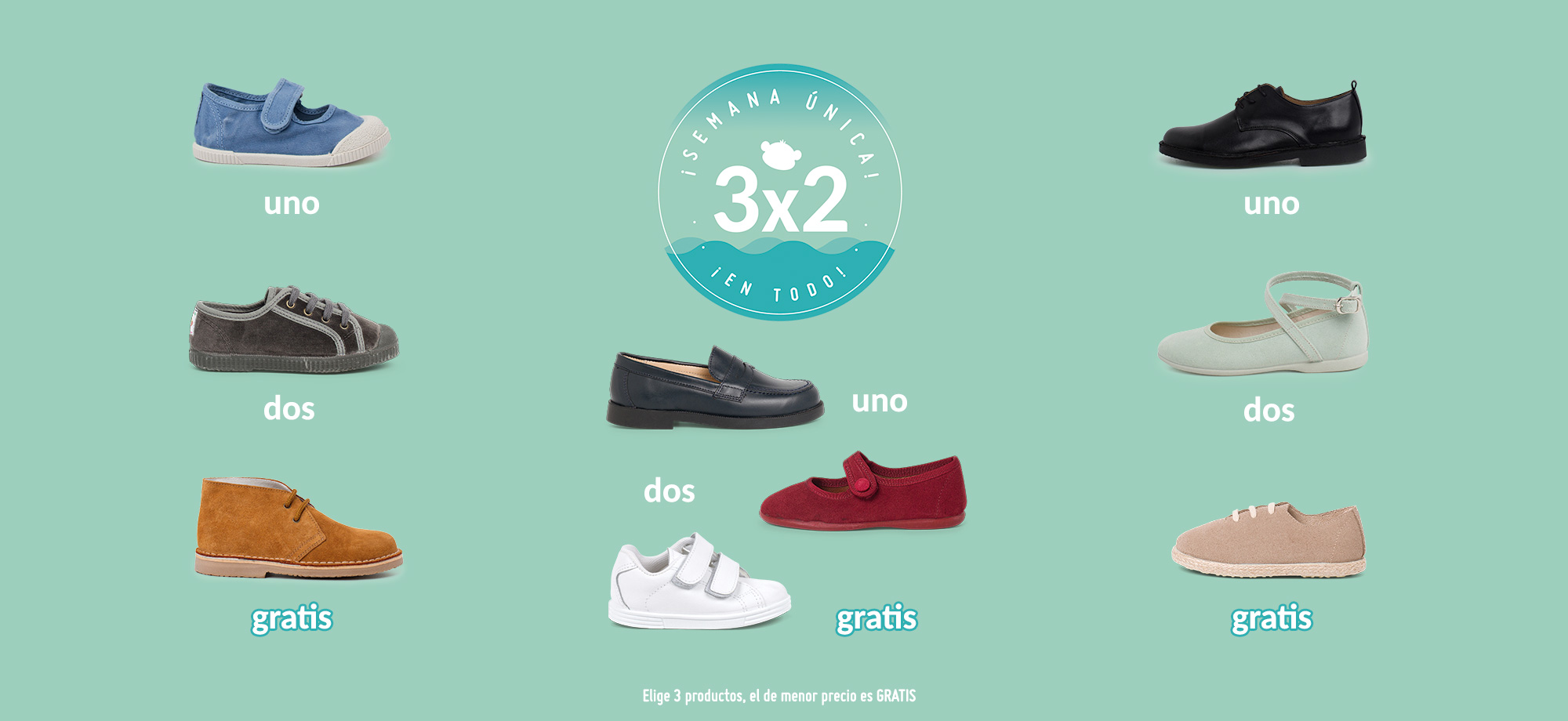 Packs 3x2 agosto 2025