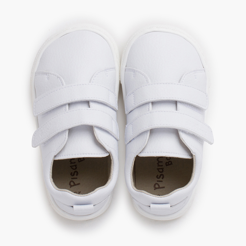 zapatillas blancas piel