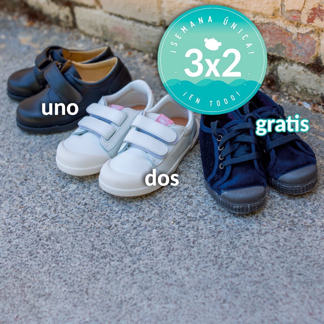 ¡SEMANA ÚNICA DEL 3X2!
