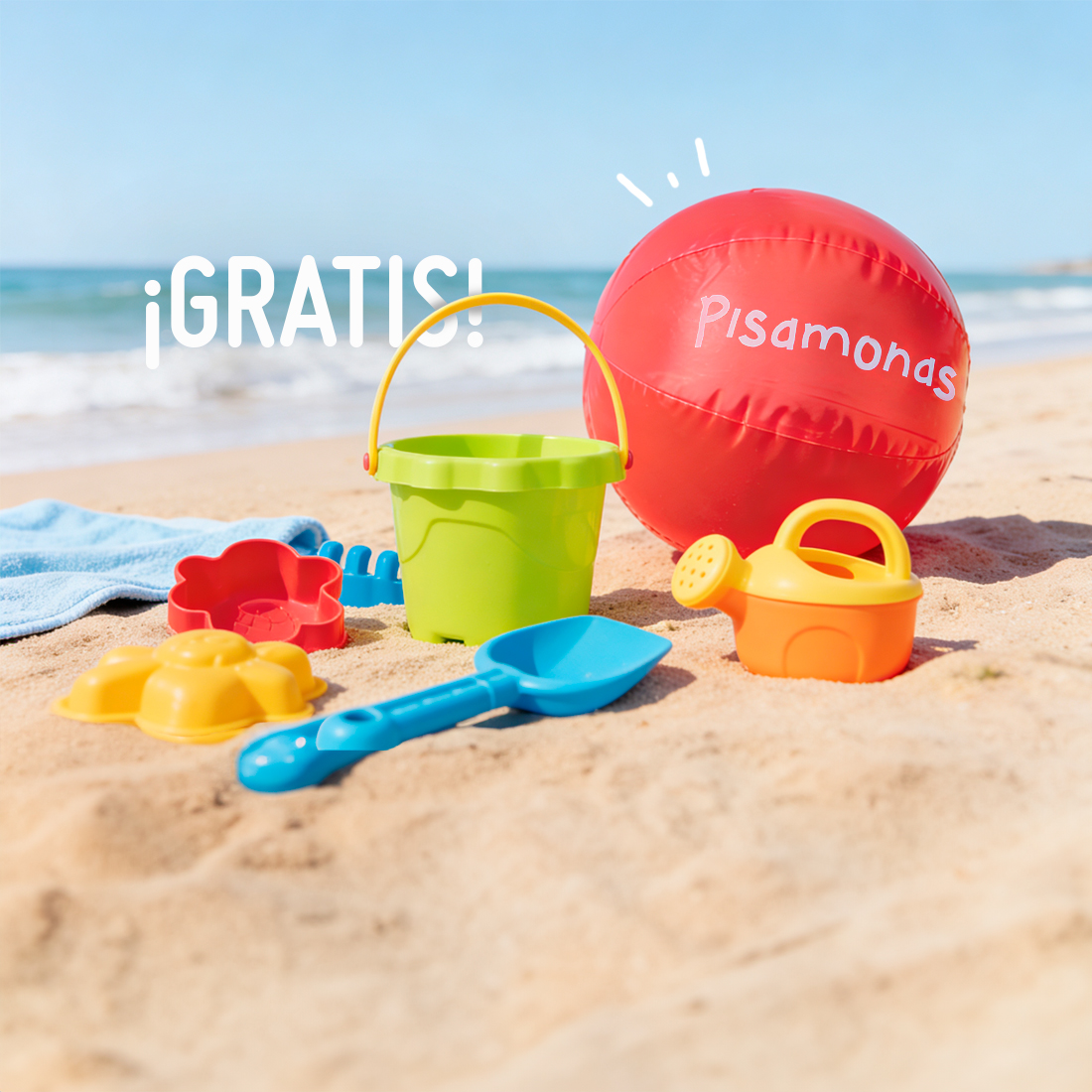 ¿QUIERES UN BALÓN DE PLAYA PARA EL VERANO?