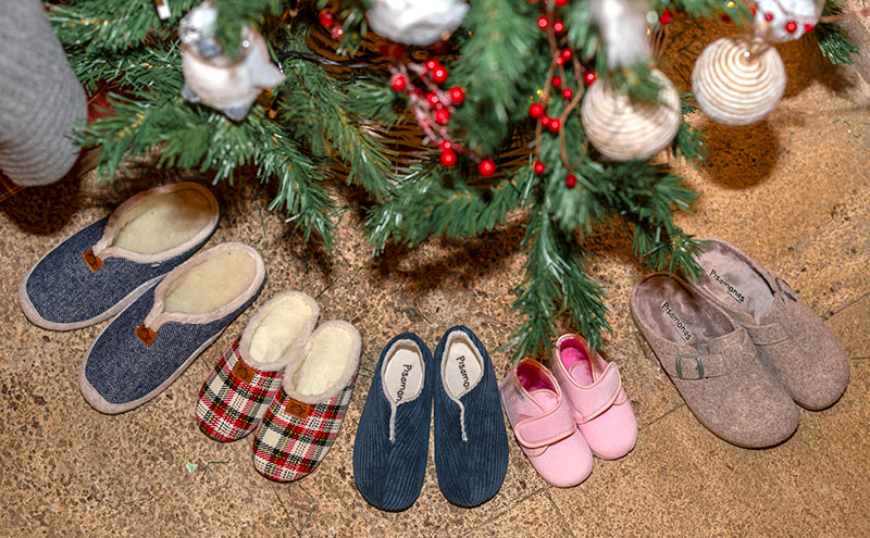 Zapatillas casa Navidad 2023